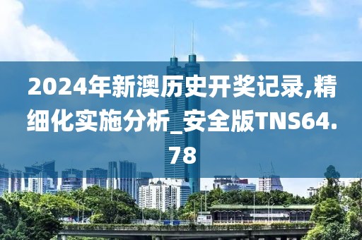 2024年新澳历史开奖记录,精细化实施分析_安全版TNS64.78