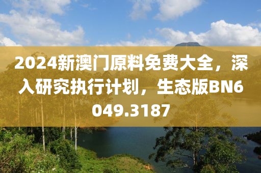 2024新澳门原料免费大全，深入研究执行计划，生态版BN6049.3187