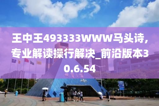 王中王493333WWW马头诗,专业解读操行解决_前沿版本30.6.54