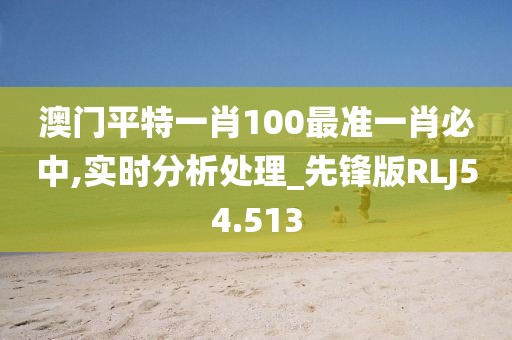 澳门平特一肖100最准一肖必中,实时分析处理_先锋版RLJ54.513