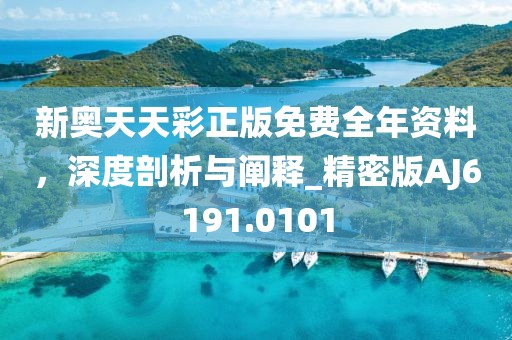 新奥天天彩正版免费全年资料，深度剖析与阐释_精密版AJ6191.0101