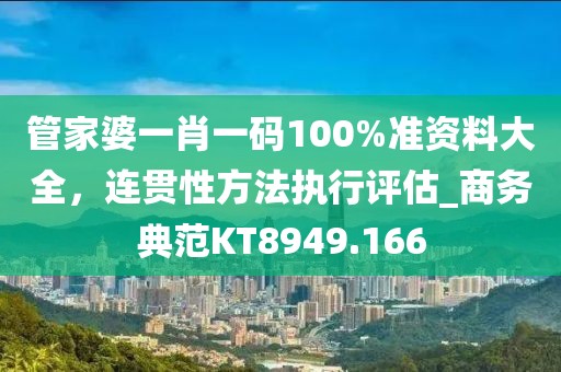 管家婆一肖一码100%准资料大全，连贯性方法执行评估_商务典范KT8949.166