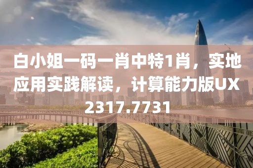 白小姐一码一肖中特1肖，实地应用实践解读，计算能力版UX2317.7731